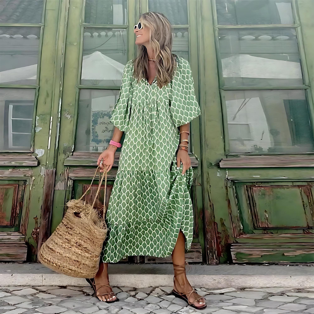 Justyna – Elegancka sukienka letnia